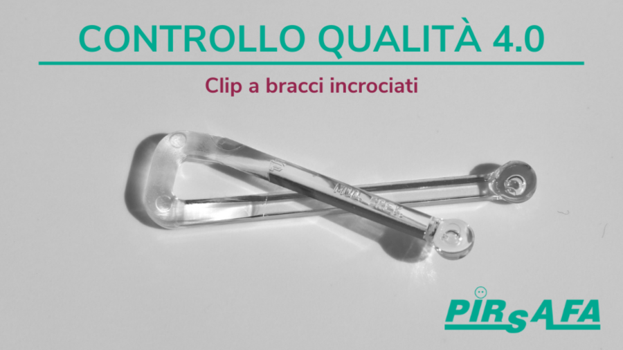 CONTROLLO QUALITÀ 4.0 - CLIP AD INCROCIO PER CAMICIE